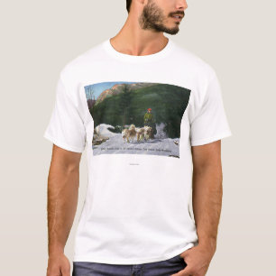 Ed Clark's Eskimo Dog Ranch, Dogsledding T-Shirt