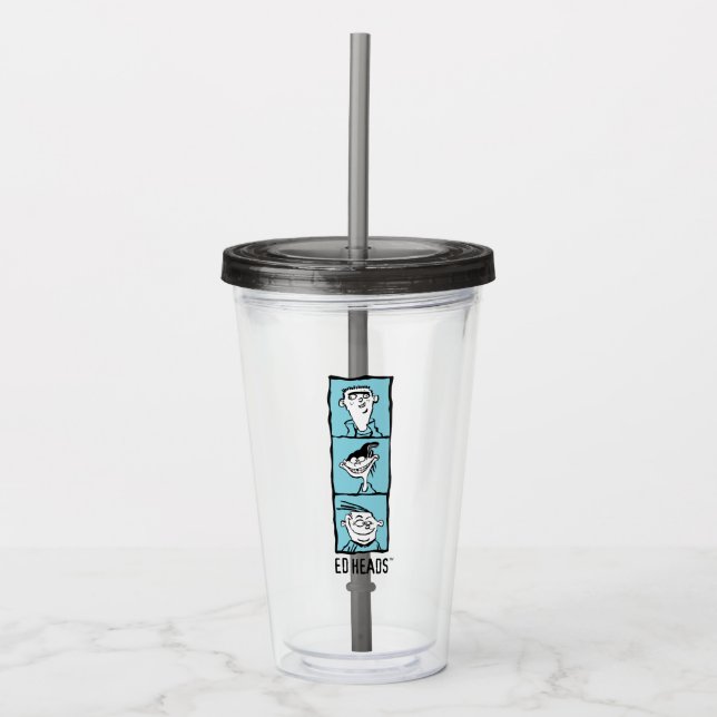 Ed, Edd, n Eddy - Ed Heads Acrylic Tumbler (Front)