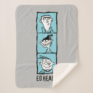 Ed, Edd, n Eddy - Ed Heads Sherpa Blanket