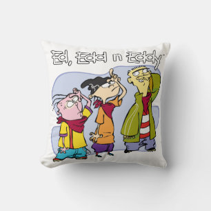 Ed, Edd, n Eddy Hand Signs Throw Pillow