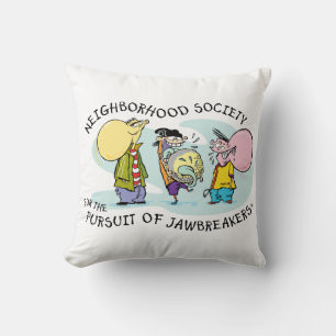 Ed, Edd, n Eddy - Jawbreakers Throw Pillow