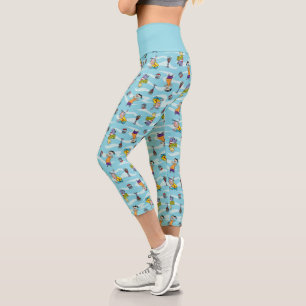 Ed, Edd, n Eddy Pattern Capri Leggings