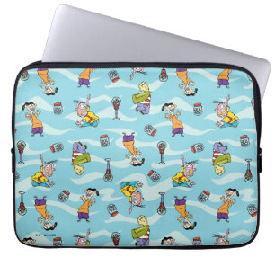 Ed, Edd, n Eddy Pattern Laptop Sleeve