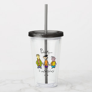 Ed, Edd, n Eddy - Puberty Is Unforgiving Acrylic Tumbler