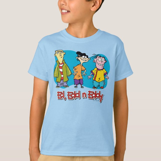 Ed, Edd, n Eddy Smiling T-Shirt (Front)