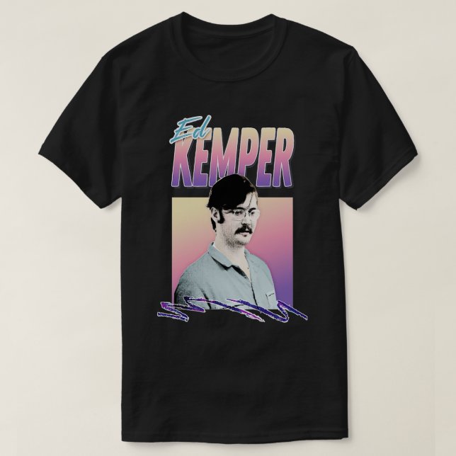 Ed Kemper Aesthetic Retro Styled Design T-Shirt (Design Front)