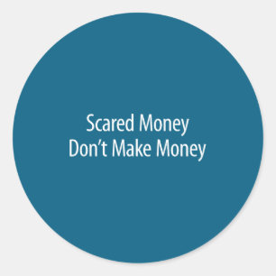 Ed Money Don't Make Money - Classic Round Sticker