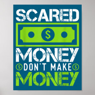 Ed Money Dont Make Money Dollar Cash Graphic Boss  Poster