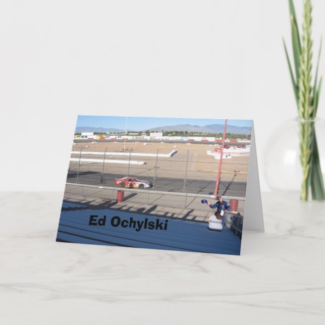 Ed Salutes Card (Front)