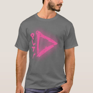 Ed Sheeran Play Logo Stacked T-Shirt