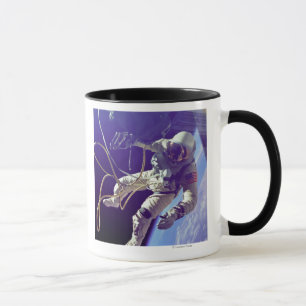 Ed White First American Spacewalker Photograph Mug