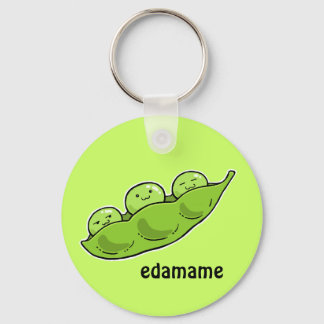 Edamame Key Chain