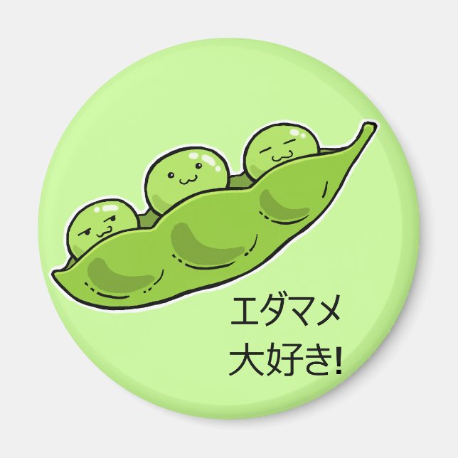 Edamame Magnet (Front)