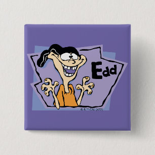 Edd Character Graphic 2 Inch Square Button