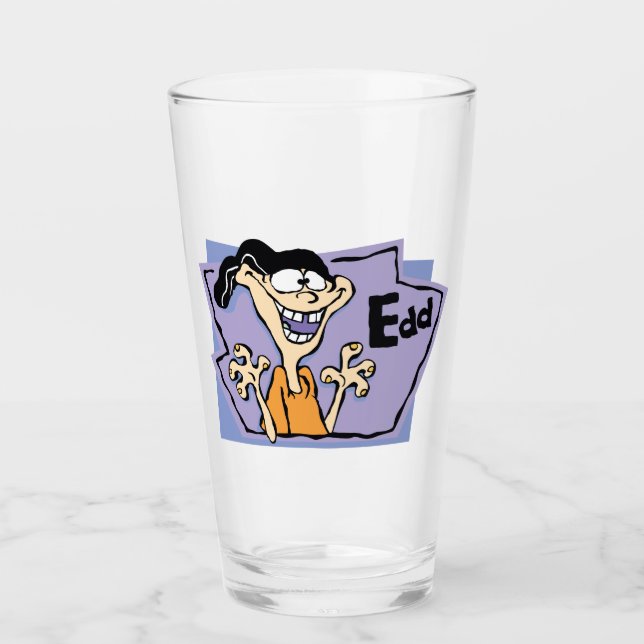 Edd Character Graphic Glass (Front)