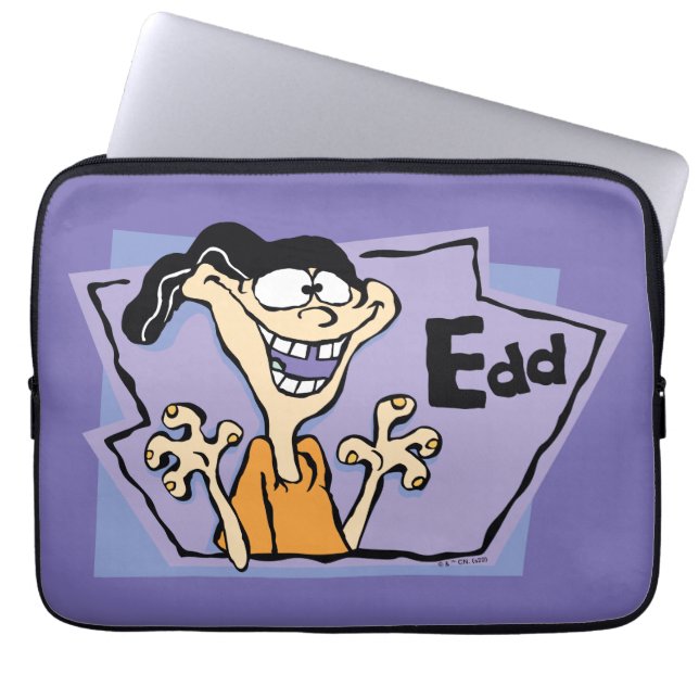Edd Character Graphic Laptop Sleeve (Front)