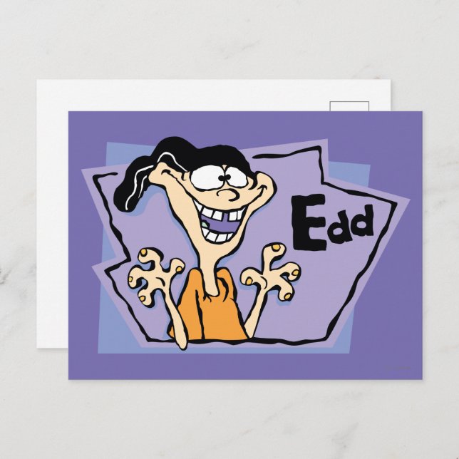 Edd Character Graphic Postcard (Front/Back)