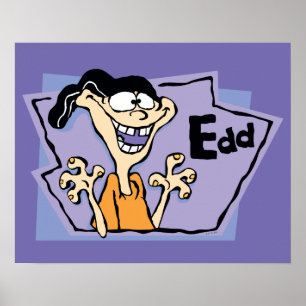 Edd Character Graphic Poster