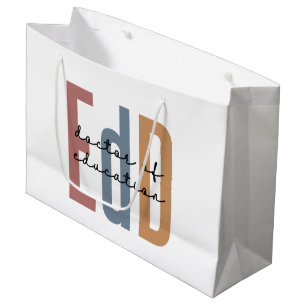 EdD Doctor Of Education Graduation Large Gift Bag