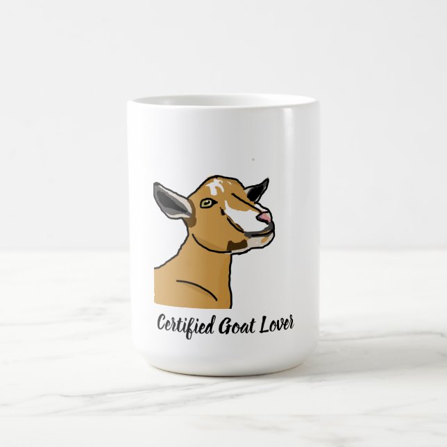 (Eddie) Certified Goat Lover Mug (Center)