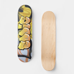 Eddie Graffiti Custom Personalized Skateboard