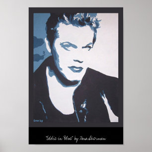 Eddie in blue poster