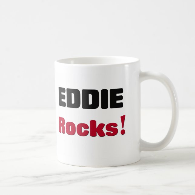 Eddie Rocks Coffee Mug (Right)