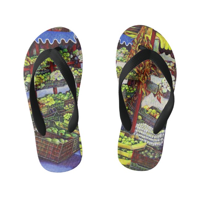 Eddie's Market, Hungary Kid's Flip Flops (Footbed)