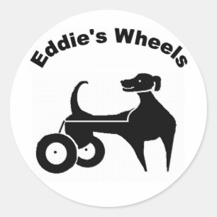 Eddie's Wheels Small Sticker