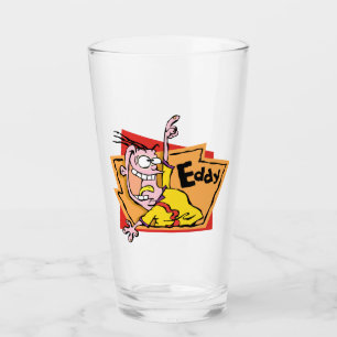 Eddy Character Graphic Glass