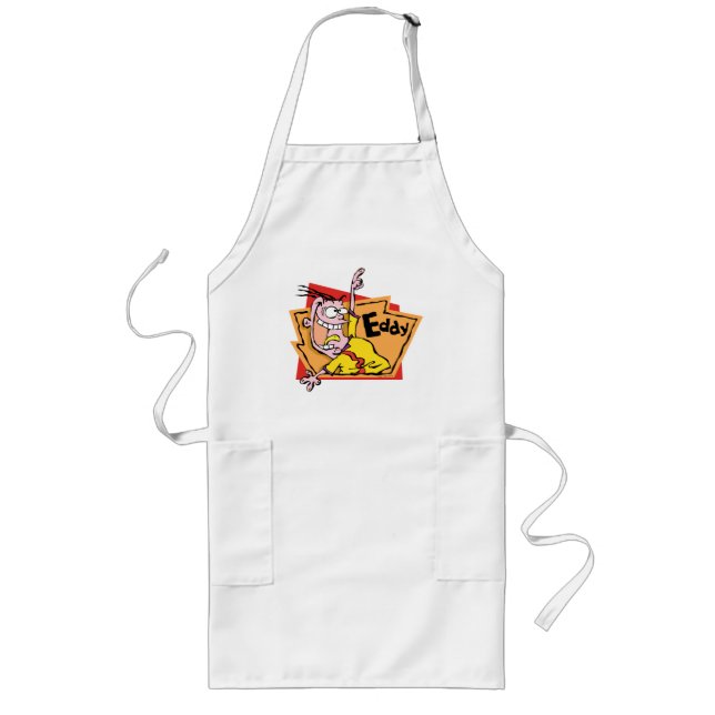 Eddy Character Graphic Long Apron (Front)