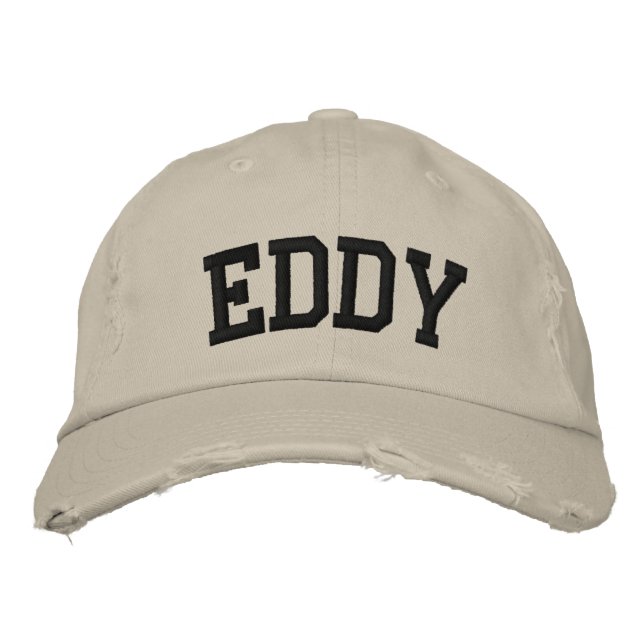 Eddy Embroidered Hat (Front)