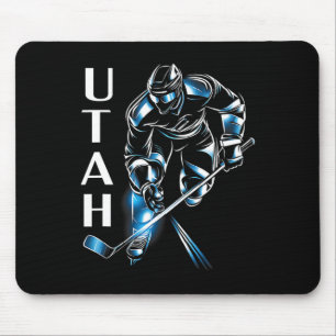 Eddy's Canyon Hockey Uni-adult Utah Hockey  Mouse Pad