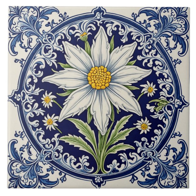 Edelweiss 4 tile (Front)