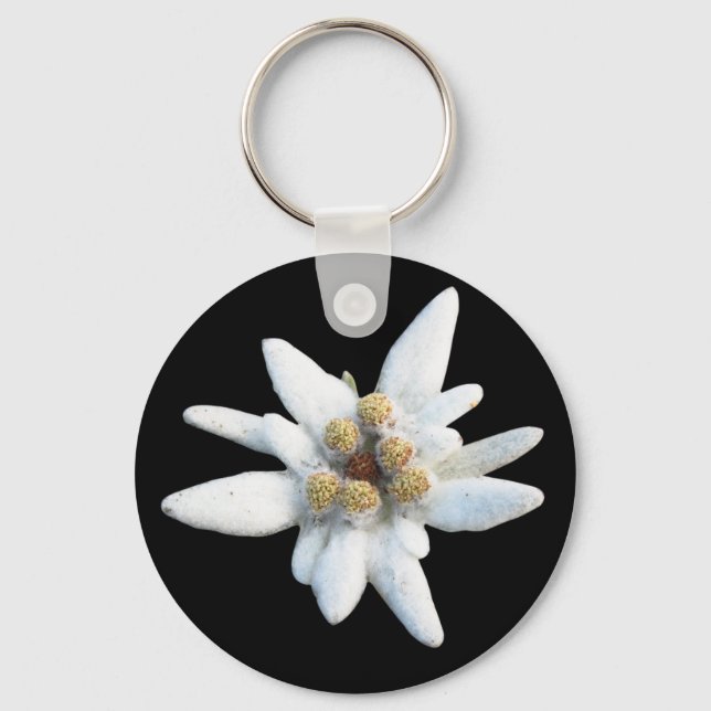 Edelweiss Bloom Keychain (Front)