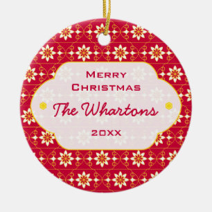 Edelweiss Christmas Ornament