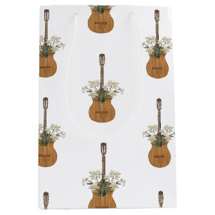 Edelweiss Duet with Guitar Sweet Alpine Medium Gift Bag