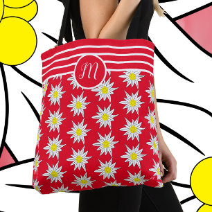 Edelweiss Et Stripes Sac fourre-tout Rouge Monogra