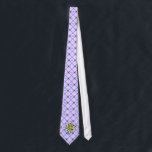 Edelweiss on blue white yellow tie<br><div class="desc">Bayrisch dezent, mit oder ohne Edelweiss, entschieden Sie selbst</div>