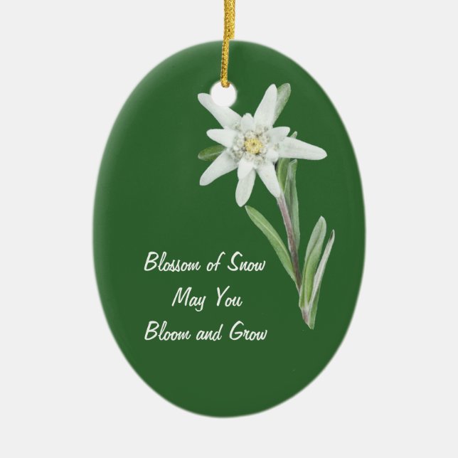 Edelweiss Ornament (Front)