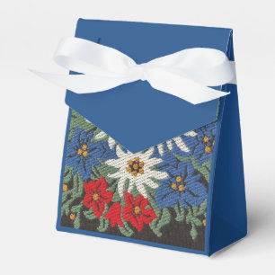 Edelweiss Swiss Alpine Flower Favor Box