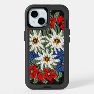 Edelweiss Swiss Alpine Flower iPhone 15 Case