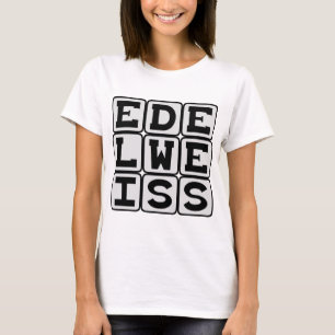 Edelweiss, White Flower T-Shirt