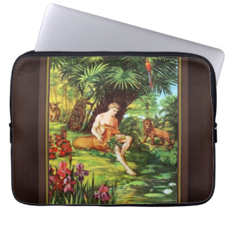 Eden Adam In The Garden Laptop Sleeve