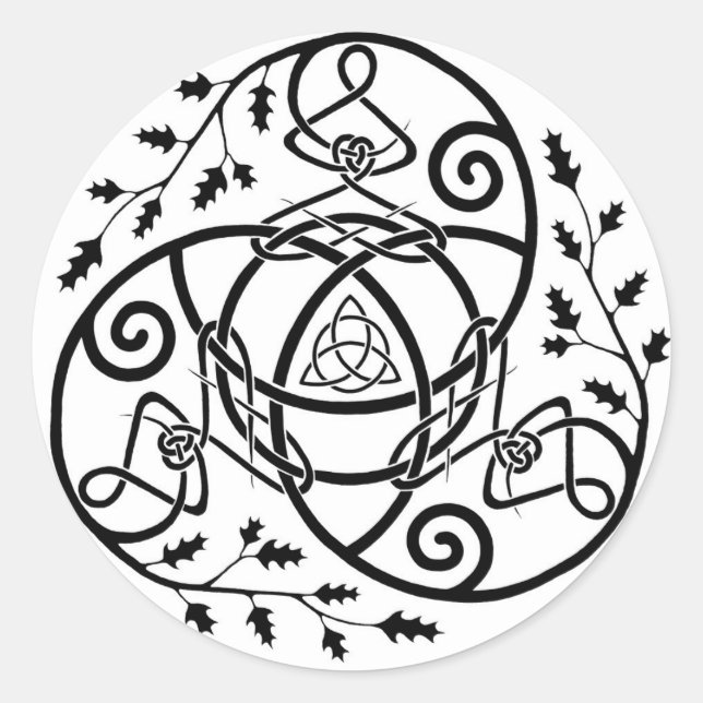 Eden Classic Round Sticker (Front)