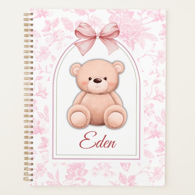 Eden | Conception personnalisée d'ours en peluche  (Devant)