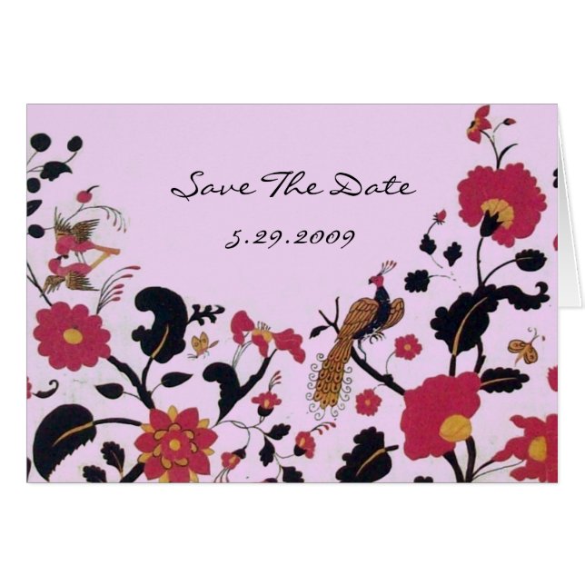 EDEN ,ELEGANT RED BLACK WHITE FLOWERS ,BIRDS (Front Horizontal)