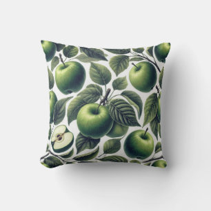 Eden's Apples Throw Pillow