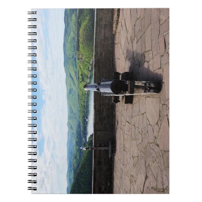 Edersee Aussicht von Schloß Waldeck Notebook (Front)