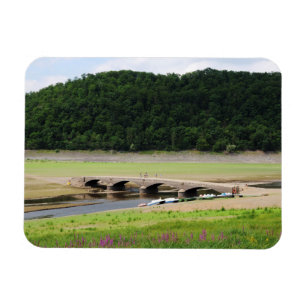 Edersee Brücke von Asel Magnet